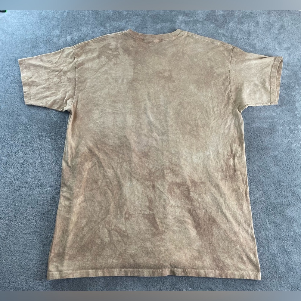 The Mountain Native American T Shirt 2XL Beige Cotton Art Graphic Nature •Mark - Picture 15 of 15